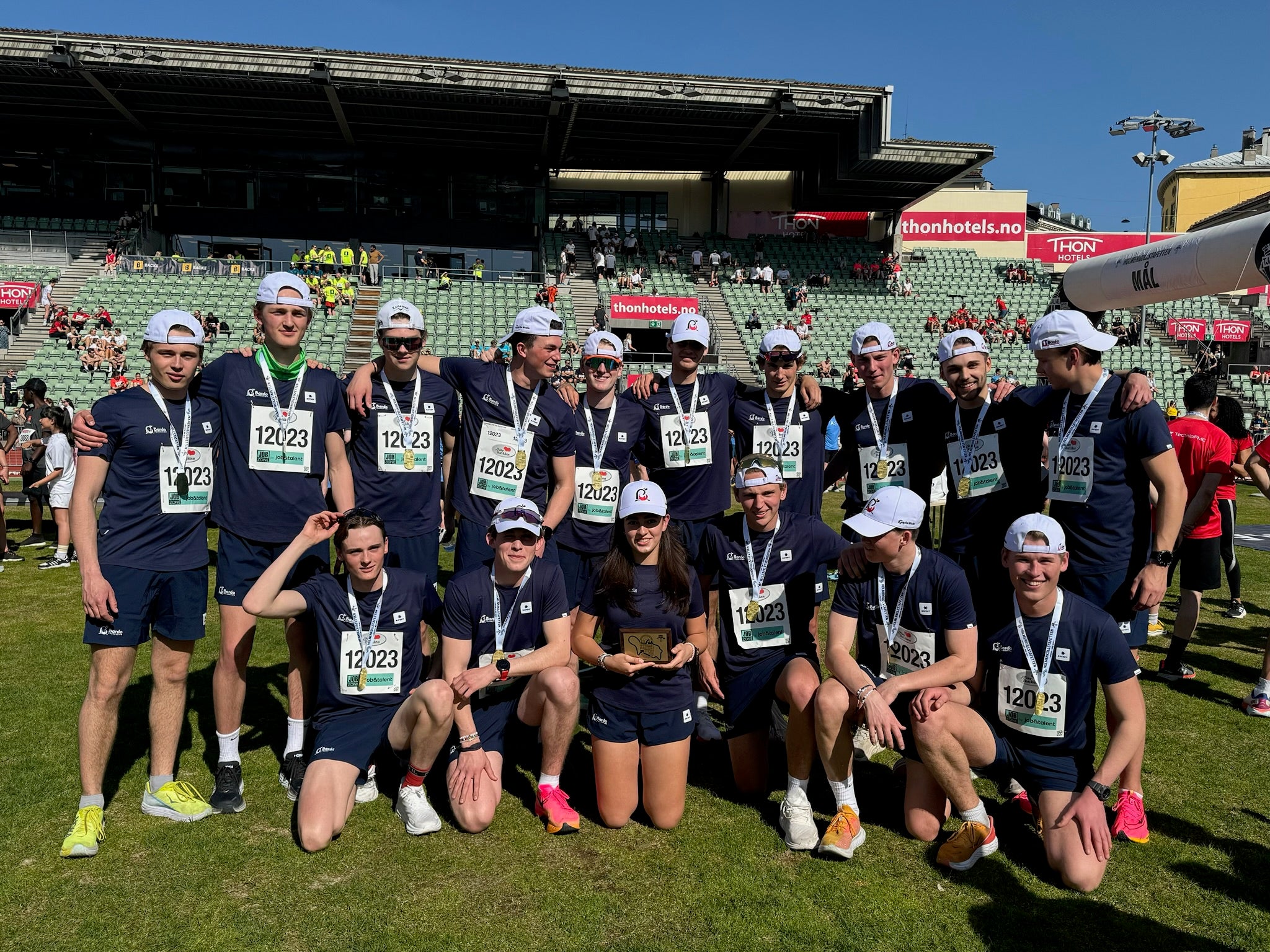 Team Bardo raising awareness of osteosarcoma and childhood cancer through community events